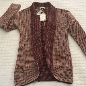 Pink Rose cardigan